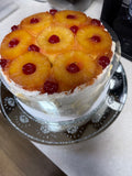 Diva’s 2 layer cream pineapple upside-down cake